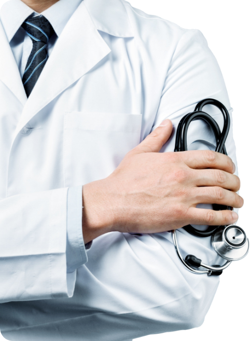 Doctor Holding Stethoscope
